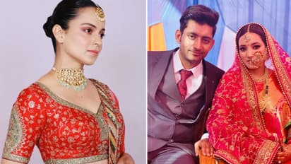 ಕಸಿನ್ ಮದ್ವೆಗೆ ಕಾಸ್ಟ್ಲಿ ಲೆಹಂಗಾ..! ಕ್ವೀನ್ ಅಂತ ಪ್ರೂವ್ ಮಾಡಿದ್ರು ನಟಿ ಕಂಗನಾ