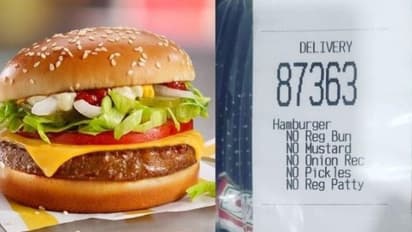 ബർഗർ ഓർഡർ ചെയ്ത യുവതിയെ 'തേച്ച്' കടക്കാർ; തെറ്റ് യുവതിയുടെ ഭാഗത്തെന്ന് ഭർത്താവ്