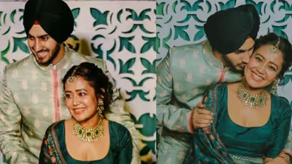 പച്ച ലെഹങ്കയില്‍ മനോഹരിയായ മണവാട്ടി; മെഹന്തി ചിത്രങ്ങള്‍ പങ്കുവച്ച് നേഹ