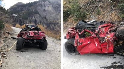 22കാരന് ബ്രേക്ക് മറന്നു, 23കാരിയുമായി ആറ് കരണം മറിഞ്ഞ ജീപ്പ് തവിടുപൊടി!