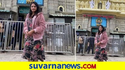 ಮೈಸೂರು ಚಾಮುಂಡೇಶ್ವರಿ ಸನ್ನಿಧಾನದಲ್ಲಿ ನಟಿ ಹರಿಪ್ರಿಯಾ; 'ಪೆಟ್ರೋಮ್ಯಾಕ್ಸ್' ಪಯಣ!