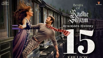 Prabhas, Pooja Hegde starrer Radhe Shyam's poster becomes most-viewed in Indian Cinema