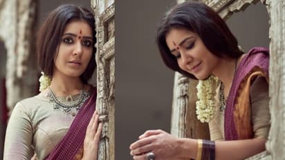 రాశీఖన్నా కొత్త రూపం.. పండుగ మొత్తం తనలోనే కనిపిస్తుందిగా(శారీ ఫోటోస్‌)!