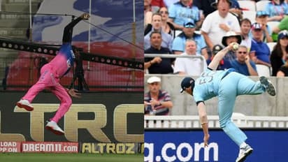 അന്ന് സ്റ്റോക്സ്, ഇന്ന് സ്റ്റോക്സ് കാണ്കേ ആര്ച്ചര്; ഒറ്റകൈയില് വണ്ടര് ക്യാച്ച്- വീഡിയോ