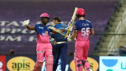 മുംബൈയെ ചാരമാക്കി സ്റ്റോക്സും സഞ്ജുവും, മുംബൈയുടെ വമ്പൊടിച്ച് രാജസ്ഥാന്