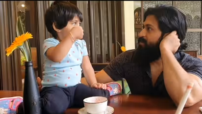 Here is how Yash gets a dose of himself from daughter Ayra