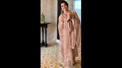 ದಸರಾಗೆ ರಶ್ಮಿಕಾ ಮಂದಣ್ಣ ಲುಕ್ ಹೀಗಿತ್ತು..! ಇಲ್ನೋಡಿ ಫೊಟೋಸ್