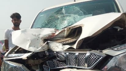 बाइक-स्कॉर्पियो में टक्कर, एक परिवार के 4 लोगों की मौत, मां का कटा पैर, बच्चों का धड़ से अलग हुआ सिर