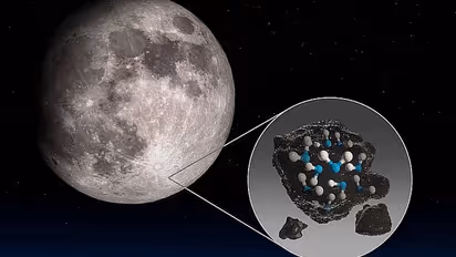 NASA confirms: There's water on sunlit surface of moon