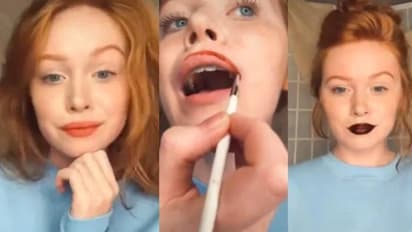 ലിപ്സ്റ്റിക്കിന് പകരം മൈലാഞ്ചി; ഒടുവിൽ സംഭവിച്ചത്...