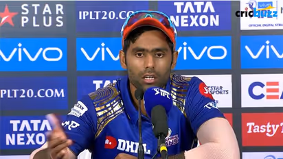 பஞ்சாப்புக்கு எதிரான போட்டியில் தனது பேட்டிங் ஆர்டரில் இஷான் கிஷன் இறங்கியது ஏன்..? சூர்யகுமார் விளக்கம்