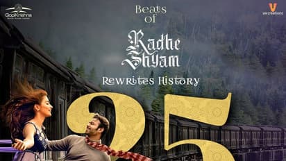 రికార్డులు సృష్టిస్తున్న ప్రభాస్ రాధే శ్యామ్ మోషన్ పోస్టర్