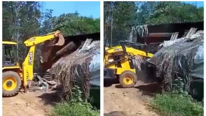 വ്യക്തി വിരോധം തീര്ക്കാന് അയൽകാരന്റെ കട ജെസിബി ഉപയോഗിച്ച് പൊളിച്ചു; യുവാവ് അറസ്റ്റില്