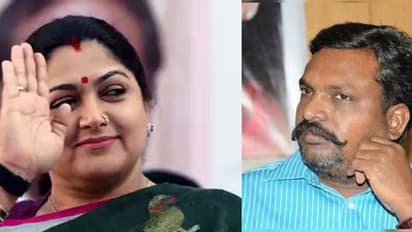 ஒவ்வொரு பெண்களையும் இழிவுபடுத்திட்டீங்க.. என்னை எதிர்க் கொள்ள திராணி இருக்கா..? திருமாவை திணறடிக்கும் குஷ்பு.!