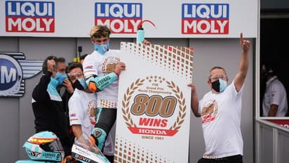 FIM ವಿಶ್ವ ಚಾಂಪಿಯನ್‌ಶಿಪ್ ಗ್ರ್ಯಾಂಡ್ ಪ್ರಿಕ್ಸ್‌ನಲ್ಲಿ ಹೋಂಡಾಗೆ 800ನೇ ಗೆಲುವು!