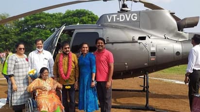 నెల్లూరులో హెలికాప్టర్ కలకలం.. వివాదాస్పదమవుతున్న ల్యాండింగ్...