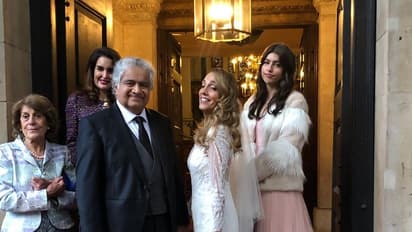 65ರ ಹರೆಯದಲ್ಲಿ ವಕೀಲ ಸಾಳ್ವೆ ಸೆಕೆಂಡ್ ಇನ್ನಿಂಗ್ಸ್: ಲಂಡನ್​ನ‌ ಕಲಾವಿದೆ ಕ್ಯಾರೋಲಿನ್ ಜೊತೆ ವಿವಾಹ!