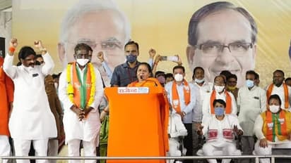 MP उपचुनाव: उमा भारती ने खुद बताया मां काली और प्रत्याशी प्रभुराम चौधरी को अपना बेटा भैरवनाथ बताया