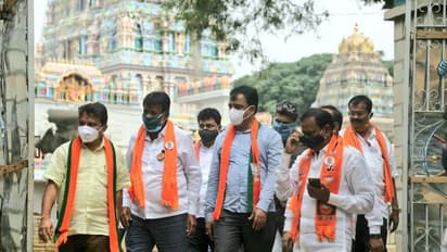 ಆರ್ಆರ್ ನಗರ ಉಪಕದನ: ಮುನಿರತ್ನ ಪರ ಡಿಸಿಎಂ, ಸಚಿವರ ಪ್ರಚಾರ