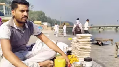 Putting his own life at risk, he has saved several people from drowning in Ganges