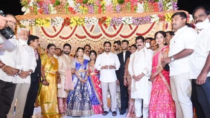 ఎమ్మెల్యే కరణం ధర్మశ్రీ కుమార్తె వివాహం: హాజరైన సీఎం జగన్