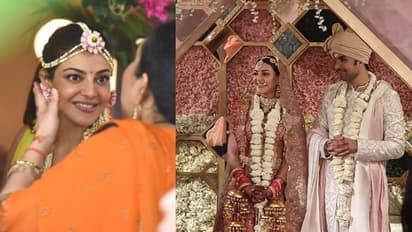 നടി കാജല് അഗര്വാള് വിവാഹിതയായി; പങ്കെടുത്തത് അടുത്ത ബന്ധുക്കള് മാത്രം