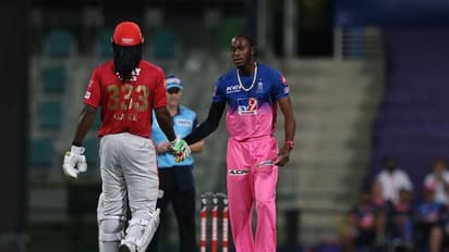 ఐపిఎల్ 2020: ఒక్క పరుగుతో సెంచరీ మిస్సైన గేల్ ఆగ్రహంతో....