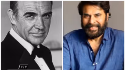 ജെയിംസ് ബോണ്ട് എന്ന പേര് ഒരു നടനെ മാത്രം ഓർമ്മിപ്പിക്കുന്നു, ഷോണ് കോണറിക്ക് ആദരവുമായി മമ്മൂട്ടി