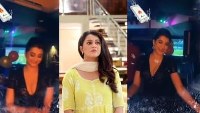 লো নেক পোশাকে 'এখানে আকাশ নীল'র হিয়া, উদ্দাম নাচে মত্ত অভিনেত্রী অনামিকা