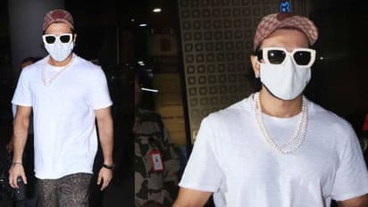 പേൾ നെക്ളേസും കിടിലന്‍ സണ്‍ ഗ്ലാസും; തകര്‍പ്പന്‍ ലുക്കില്‍ ബോളിവുഡ് താരം!