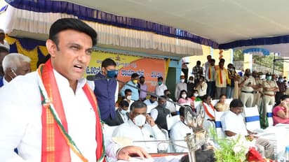 ಡಿಕೆ ಸಹೋದರರು ಪ್ರತಿಷ್ಠೆ ಮಾಡಿಕೊಂಡಿದ್ದಾರೆ  : ಸಚಿವ ಸುಧಾಕರ್