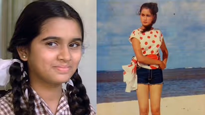 दो चोटी और मासूम चेहरा, बचपन में बेहद क्यूट थी श्रद्धा कपूर की मौसी, कम उम्र में शुरू की थी एक्टिंग