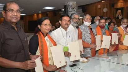 UP राज्यसभा चुनाव: BJP ने 8 सीटों पर मारी बाजी, BSP और SP ने जीतीं 1-1 सीट, नहीं कराना पड़ा चुनाव