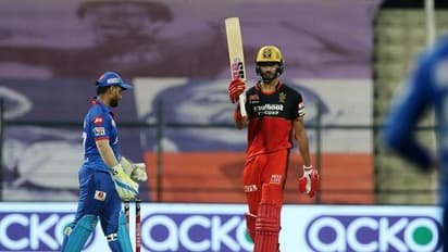 IPL 2020: ದೇವದತ್ ಪಡಿಕ್ಕಲ್ ಅರ್ಧಶತಕ, ಡೆಲ್ಲಿಗೆ ಸ್ಪರ್ಧಾತ್ಮಕ ಗುರಿ ನೀಡಿದ RCB!