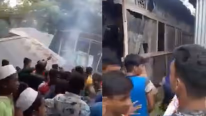 ಮ್ಯಾಕ್ರೋನ್ ಹೇಳಿಕೆ ಸಮರ್ಥನೆ: ಹಿಂದುಗಳ ಮನೆಗೆ ಬೆಂಕಿ!