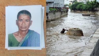 మార్నింగ్ వాక్ కు వెళ్లి.. నాలాలో పడి మహిళ మృతి..