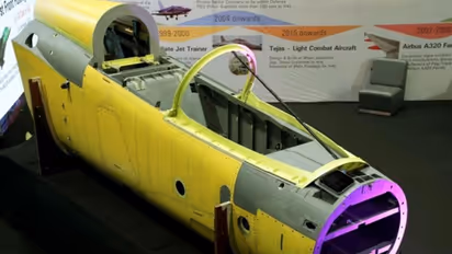 Private company Dynamatic Technologies builds front fuselage of Tejas aircraft