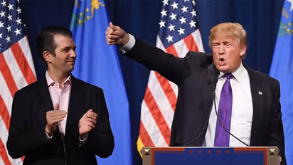 ಜಮ್ಮು ಕಾಶ್ಮೀರ ಪಾಕ್‌ ಭಾಗ, ವಿವಾದಾತ್ಮಕ ನಕ್ಷೆ ಪೋಸ್ಟ್ ಮಾಡಿದ ಟ್ರಂಪ್ ಮಗ!