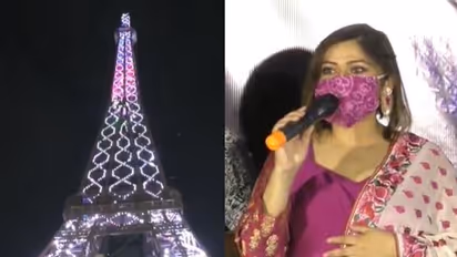 খুলে গেল ইকোপার্কের আইফেল টাওয়ার, ওপর থেকে শহর দেখলেন কণীনিকা