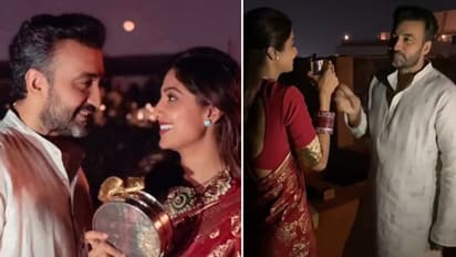 शिल्पा के पति ने भी किया था पत्नी के लिए करवा चौथ का व्रत, एक-दूसरे को पानी पिलाकर तोड़ा व्रत