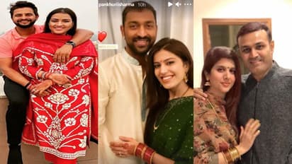 ಕರ್ವಾಚೌತ್‌ ಆಚರಿಸಿದ ರೈನಾ, ಪಾಂಡ್ಯ ಕ್ರಿಕೆಟಿಗರ ಪತ್ನಿಯರು!