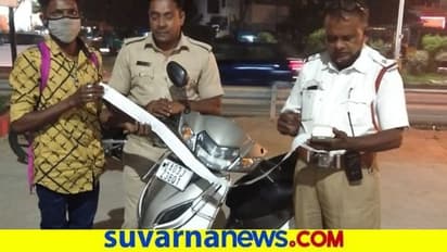 61 ಬಾರಿ ನಿಯಮ ಉಲ್ಲಂಘಿಸಿದವಗೆ ಭಾರೀ ದಂಡ : ಟ್ರೈನಿಂಗ್ ಸೆಂಟರಿಗೆ ರವಾನೆ