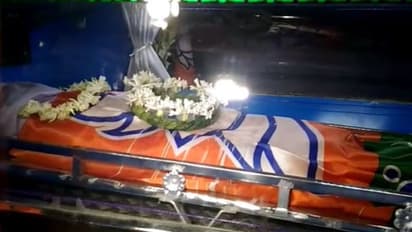 BJP worker Madan Ghorai’s body handed over to family