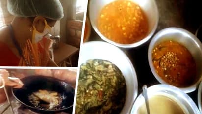 ছোলার ডালের গন্ধ ছড়িয়েছে বাতাসে,  অমিত শাহের জন্য নিজেই রাঁধছেন নবীন বিশ্বাসের স্ত্রী