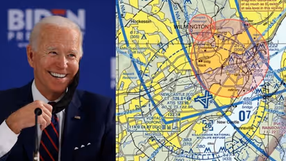 അമേരിക്കയിൽ ജോ ബൈഡന്റെ വീടിന് മുകളിൽ കൂടി വിമാനം പറത്തുന്നതിന് വിലക്ക്