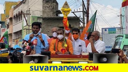 ದೇವರಿಗೆ ಅವಮಾನ ವಿರೋಧಿಸಿ ಯಾತ್ರೆ: ಸಿ. ಟಿ. ರವಿ, ಅಣ್ಣಾಮಲೈ ವಶಕ್ಕೆ!