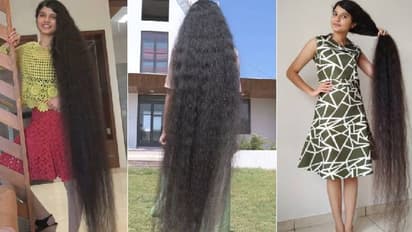 നീളം കൂടിയ തലമുടിയുള്ള കൗമാരക്കാരി; റെക്കോര്ഡ് നേടി ഇന്ത്യക്കാരി