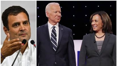 ബൈഡനും കമലാ ഹാരിസിനും അഭിനന്ദനം അറിയിച്ച് രാഹുല് ഗാന്ധി