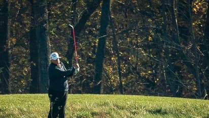 ಕೊರೋನಾ G20 ಸಮ್ಮಿಟ್ಗೆ ಚಕ್ಕರ್ ಹಾಕಿ ಗಾಲ್ಫ್ ಆಡಿದ ಟ್ರಂಪ್!