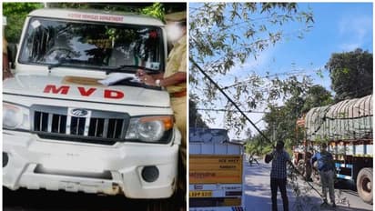 മാസ്കിട്ട് സൈന് ബോര്ഡുകള്, നീക്കം ചെയ്ത് മോട്ടോര്വാഹനവകുപ്പ്!